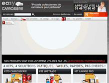 Tablet Screenshot of easycarrosserie.com